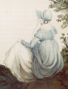 Cassandra Austen's portrait of Jane Austen at the seaside