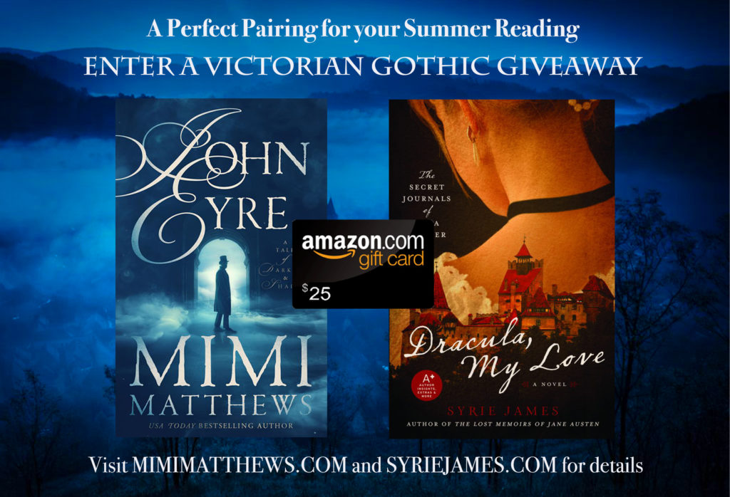 A Perfect Pairing for your Summer Reading: Enter a Victorian Gothic Giveaway