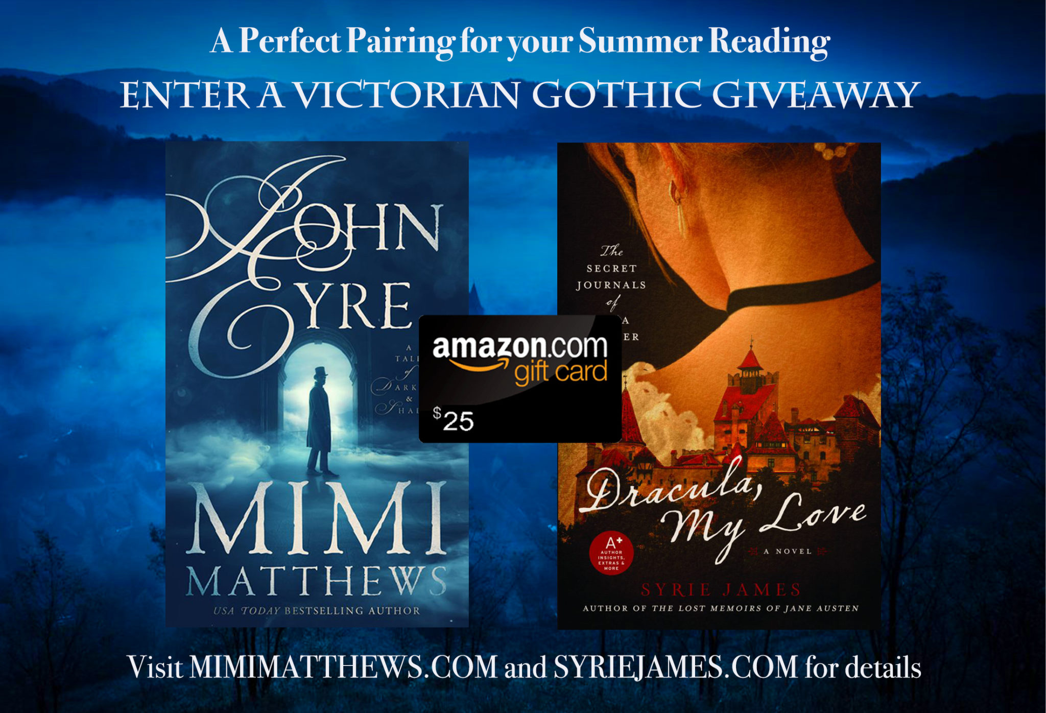 Victorian Gothic Giveaway! Syrie James