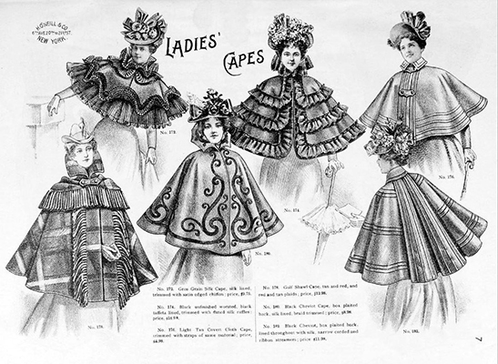 Ladies Capes Advertisement - Victorian era