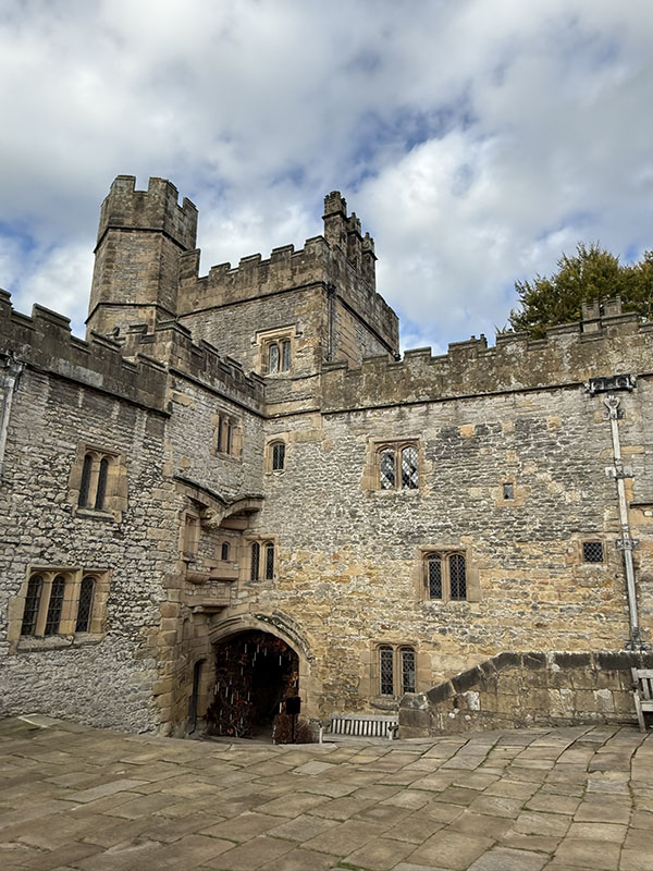 Haddon Hall, where PRIDE AND PREJUDICE (2005), THE PRINCESS BRIDE (1987), ELIZABETH (1998), and multiple versions of JANE EYRE were filmed.