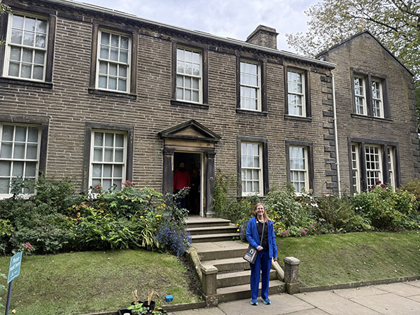 Haworth Parsonage, where the Brontes lived