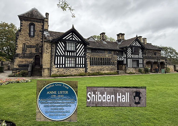 Shibden Hall, home of Anne Lister, whose story is told in the historical drama TV series GENTLEMAN JACK